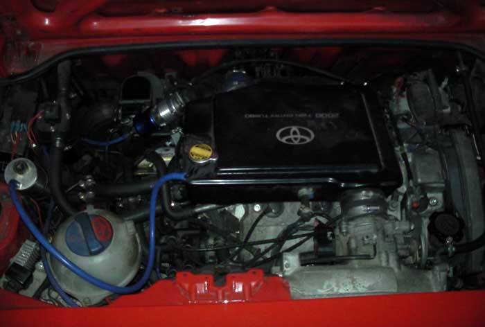 GT FOUR Drivers Club Switzerland - Fahrzeug:  MR2 AW11 -  Driver: Steffen